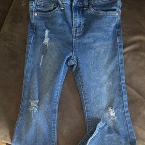 Stylish Blue Distressed Jeans